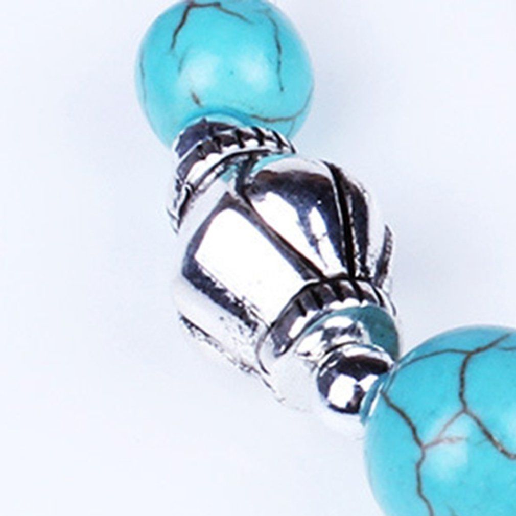Ethnic Style Owl Turquoise Bracelet