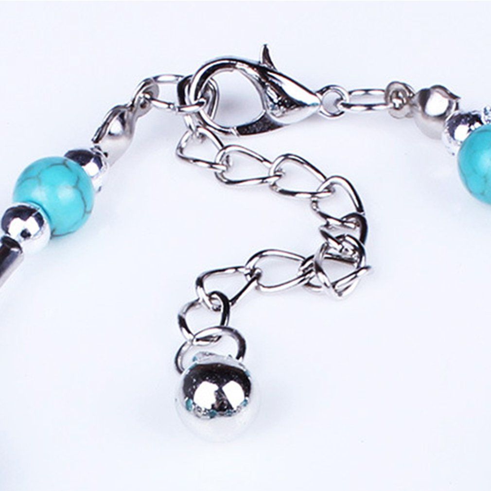 Ethnic Style Owl Turquoise Bracelet