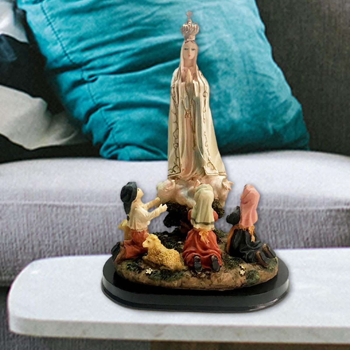 Virgin Mary Religious 9.84 Inch Height Resin Holy Grace For Chapel