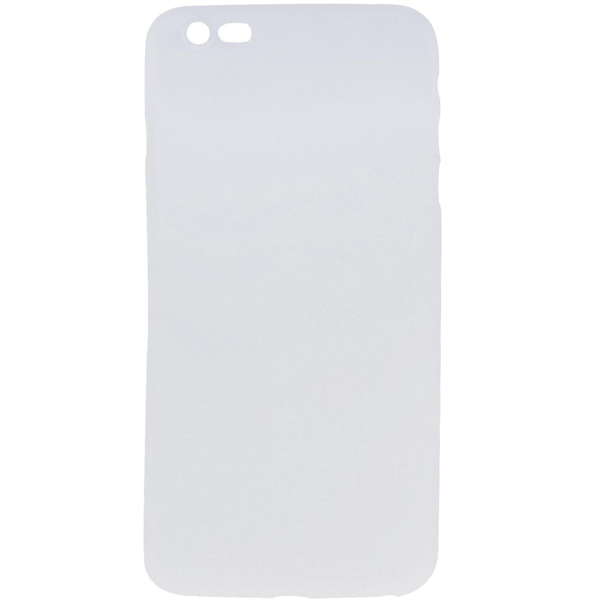Ultra Thin Rubber Soft TPU Cover Case Phone Case For iPhone 6 Plus, White