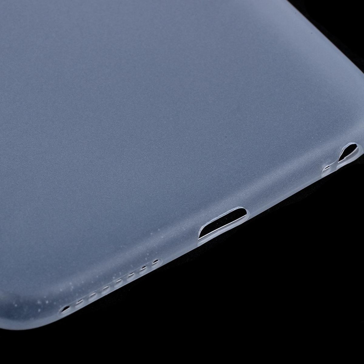 Ultra Thin Rubber Soft TPU Cover Case Phone Case For iPhone 6 Plus, White