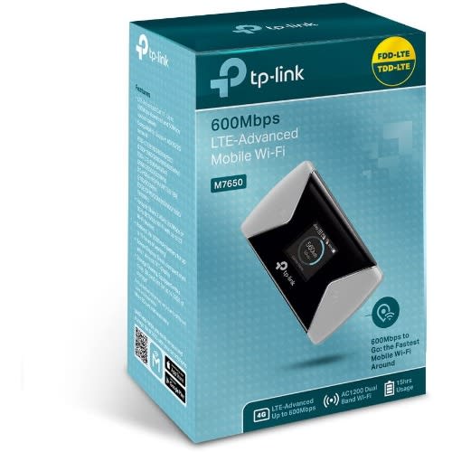 M7650 4g+ Mifi, Portable Travel Wi-fi, Sd Card Slot, Unlocked Lte-advanced Cat11 Mobile Wi-fi Hotspot
