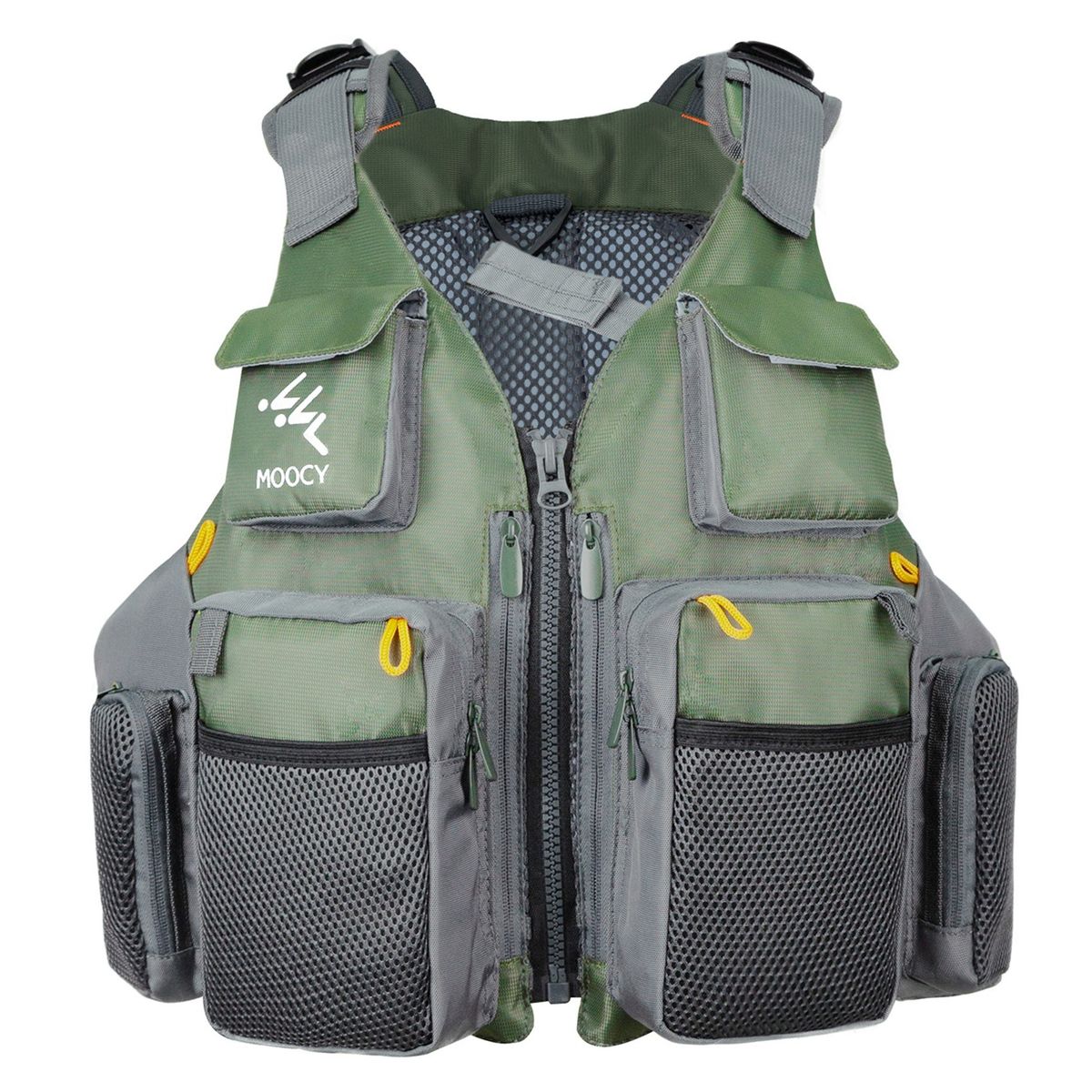 Fishing Vest With Detachable Cushion Multi Pocket Fishing