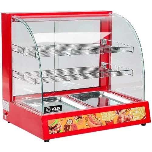 Electric Snacks/food Display Warmer - 2-plate