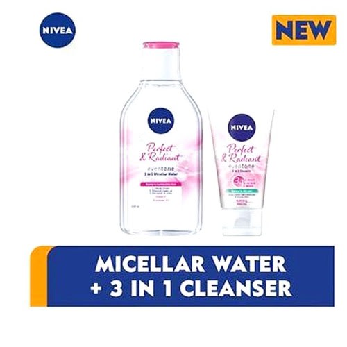 Perfect & Radiant Micellar Water And 3 In 1 Face Cleanser For Women