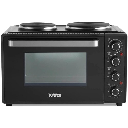 32L Mini Oven With Dual Hot Plates-1000W