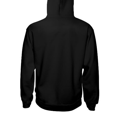 Black American Hoodie - Black