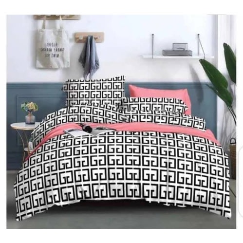 Duvet With Bedsheet And 4 Pillowcases - Multicolor