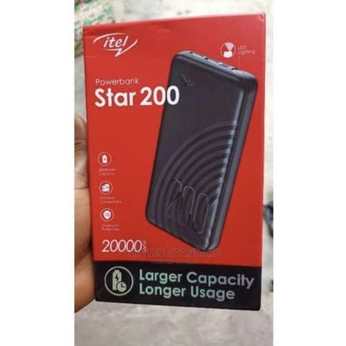Star 200 Power Bank - 20,000mAh - Black