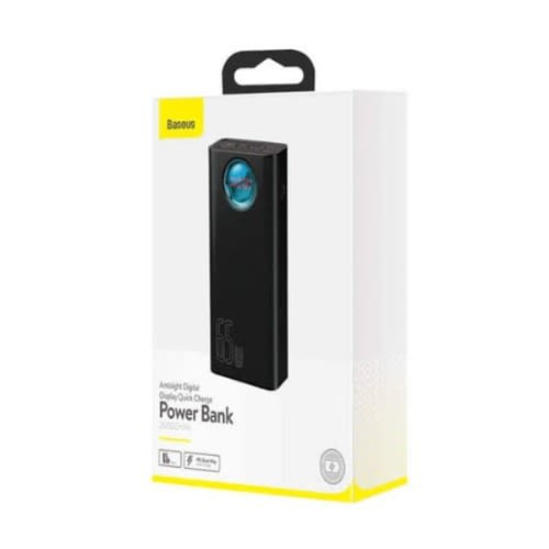 Amblight Qc3.0 Laptop And Mobile Phone Power Bank - 65w  - 30000mAh