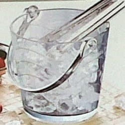 Ice Bucket With Free Tong