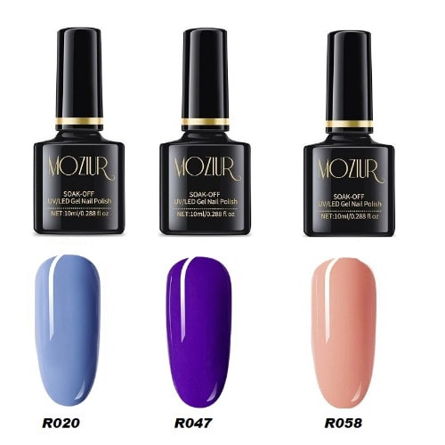 Mz-32 Uv Gel Nail Polish Set - 10ml x3