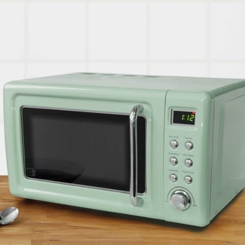 Retro Dunelm 20L Capacity Digital Microwave - 800W