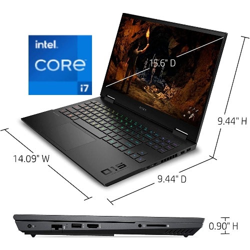 Omen 15 Gaming -  15.6 - Intel Core I7 - 16GB RAM - 512 GB SSD - 6GB Nvidia Rtx 3060 - Windows 10
