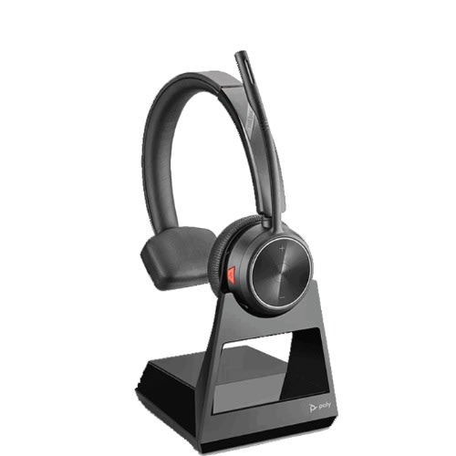 Office Single Speaker Wireless Headset For Desk Phones Bundle With Headset - Savi 7210