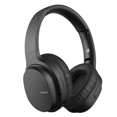 I62 Over-ear Bluetooth Wireless Headphone - Black