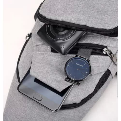 Smart Shoulder Bag/chest Bag With Usb Charging Port