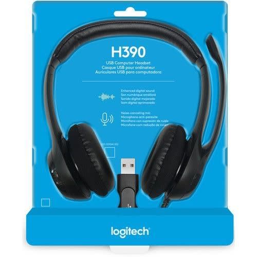 H390 Usb Headset & Noise-canceling Microphone