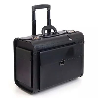 Leather Briefcase - Black