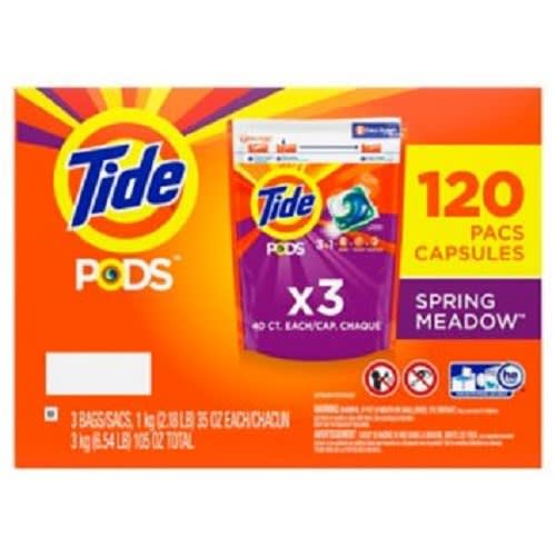 Pods Laundry Detergent Pacs - 120 Count