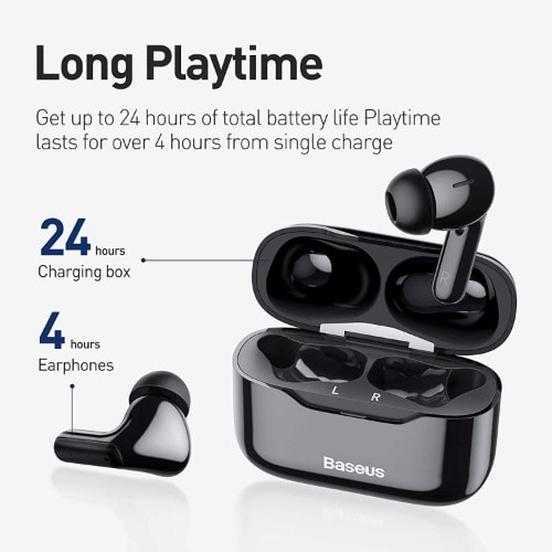 Wireless Earphones - Black