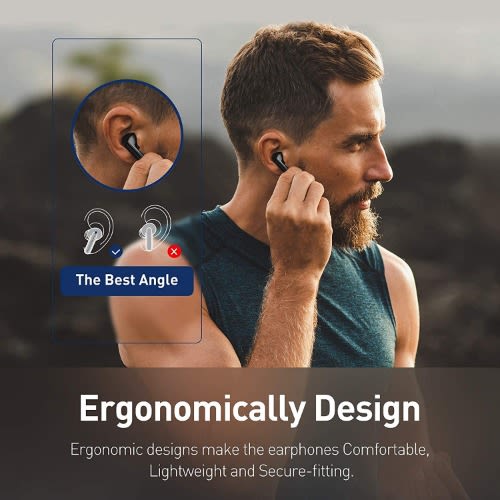 Wireless Earphones - Black