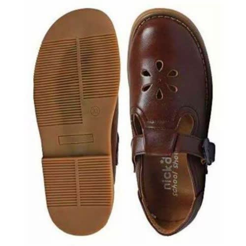 Back To School Kids Unisex Shoe - Brown