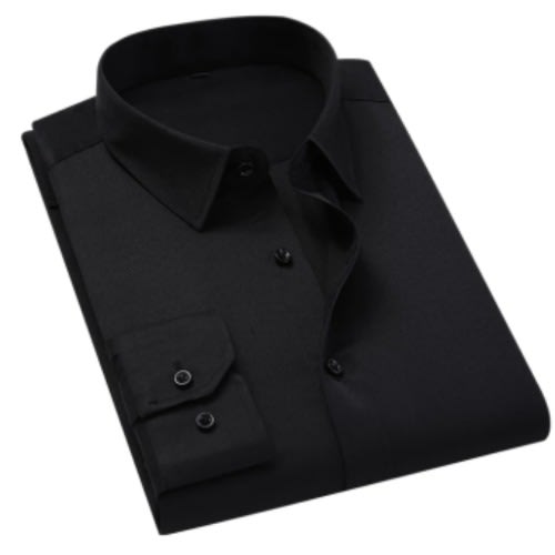 3pcs Corporate Longsleeve Shirts - Navy Blue/ White & Black