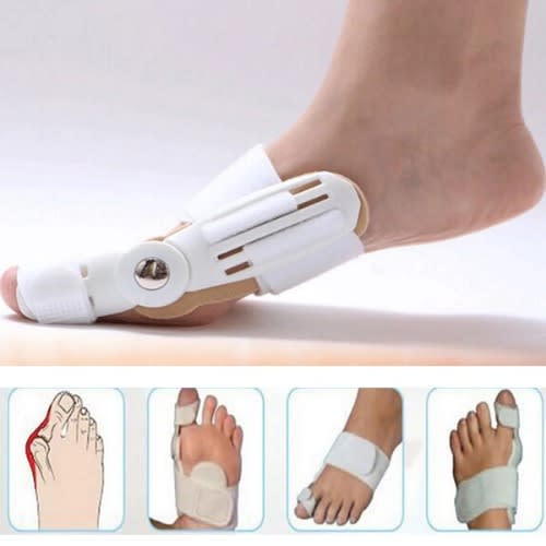 Bunion Corrector And Relief Toe Straightener - White