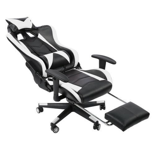 Executive Gaming Chair With Footrest