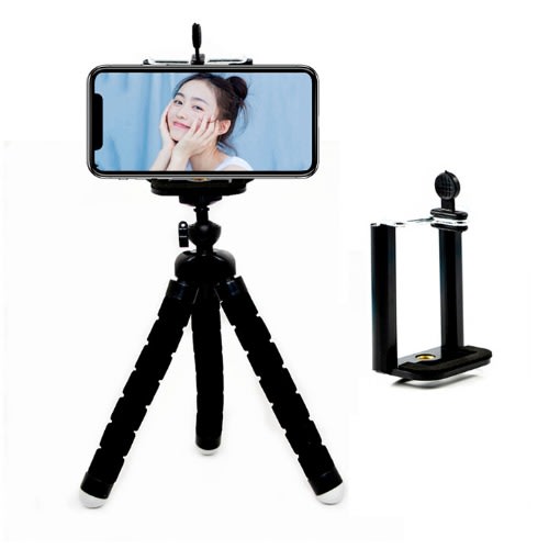 Mobile Phone Tripod Holder Stand