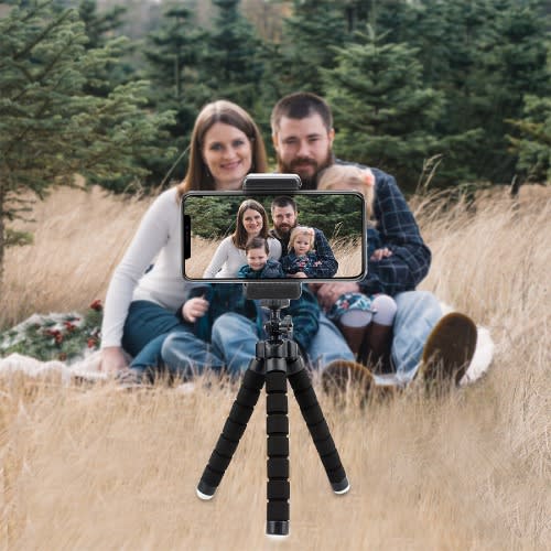 Mobile Phone Tripod Holder Stand