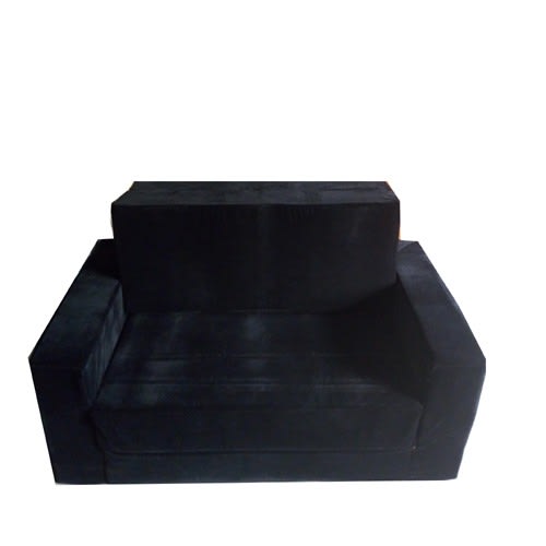 2-seater Convertible Sofa Bed With Arm Rest - 62 X 24 X 18