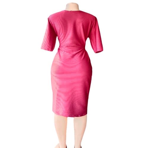 Ladies Midi Gown  - Red