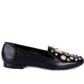 Ladies Studded Flat Shoe