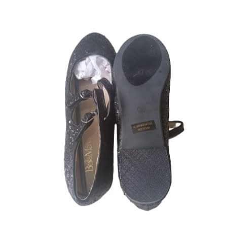 Women's Loafer - Black And Silver