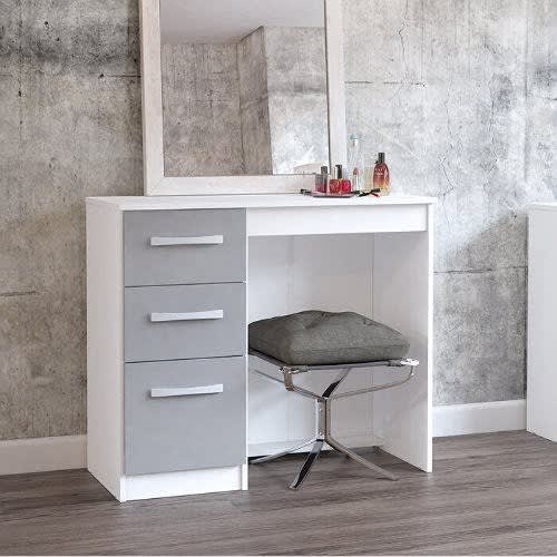 Beyond Wava Dressing Table - Grey/white