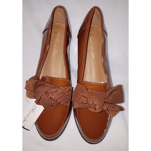 Sole Knotted Bow Shoe For Ladies