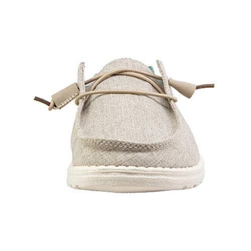 Wendy Chambray Loafers -  Beige