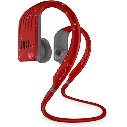 Endurance Jump- Wireless Bluetooth Sport Earphones With Microphone - Waterproof - Red