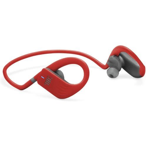 Endurance Jump- Wireless Bluetooth Sport Earphones With Microphone - Waterproof - Red