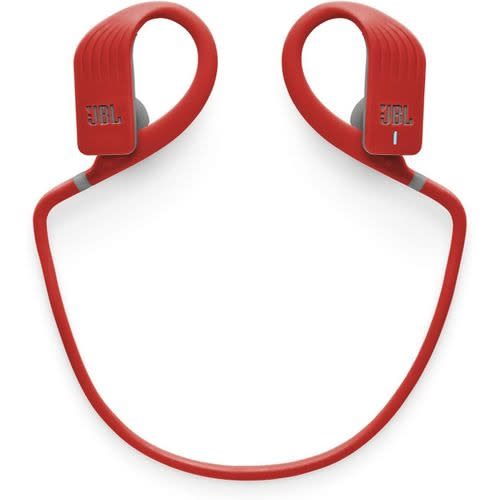 Endurance Jump- Wireless Bluetooth Sport Earphones With Microphone - Waterproof - Red