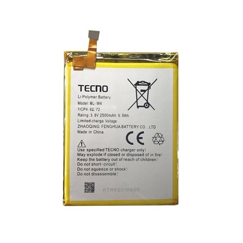 Replacement Battery For Tecno W4