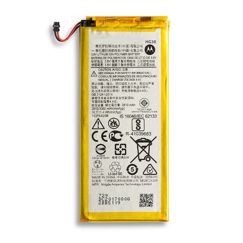 Replacement Battery For Motorola  G6