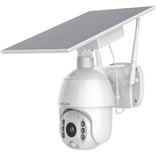 Powered Solar Ptz 4g Sim Card Camera - 24hrs Non-stop Recording
