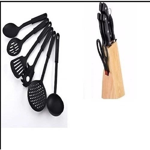 Knife Set & Non Stick Spoon
