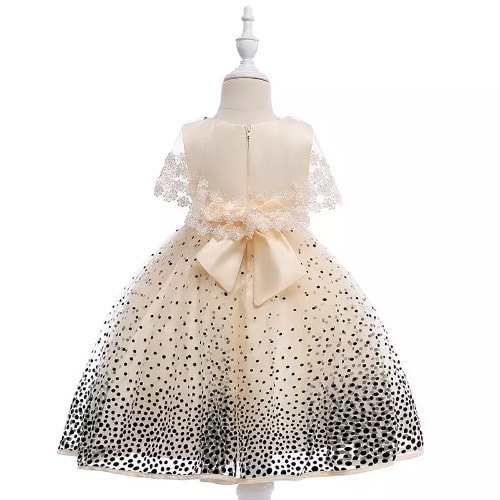 Girls Pokadot Party Dress