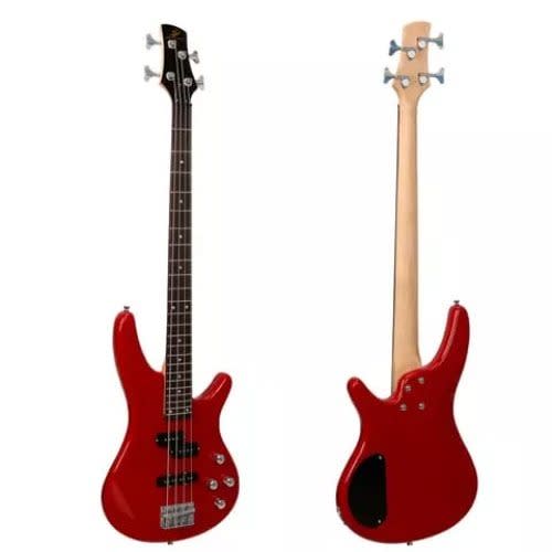 Professional 4 Strings Bass Guitar - Red