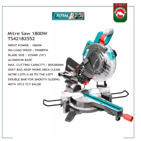 Total Mitre Saw Cutting Machine - 1800w