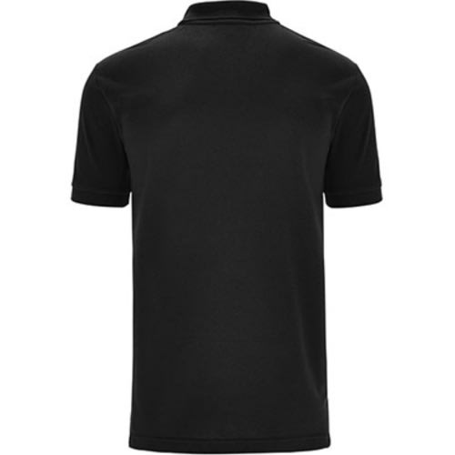 Short Sleeves Polo Shirts  - Aqua Blue And Black -Set Of 2